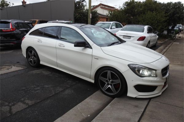 2016 MERCEDES-BENZ CLA 4D WAGON 117 250 SPORT 4MATIC S/BRAKE image