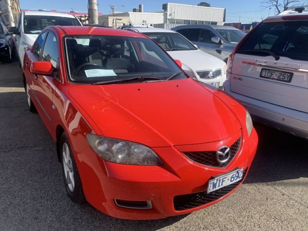 2008 Mazda 3 BK MY06 Upgrade Neo Red 4 Speed Auto Activematic Sedan image