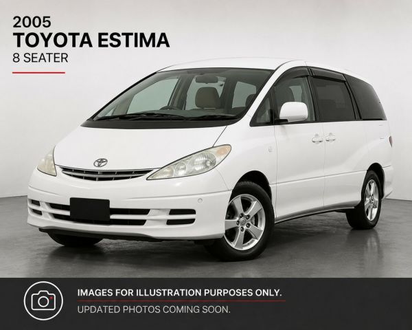 2005 Toyota Estima ACR30 Aeras White 4 Speed Automatic Wagon image