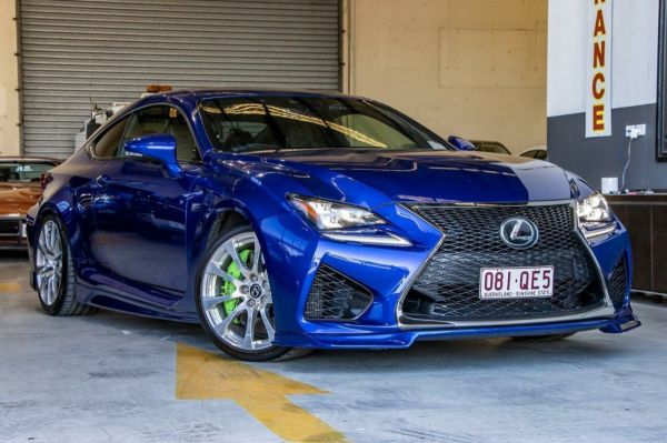 2015 Lexus RC USC10R RC F Blue 8 Speed Sports Automatic Coupe image