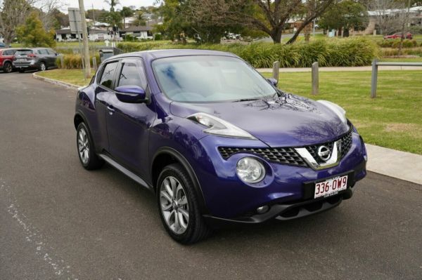 2015 Nissan Juke F15 Series 2 ST (FWD) Purple Continuous Variable Wagon image