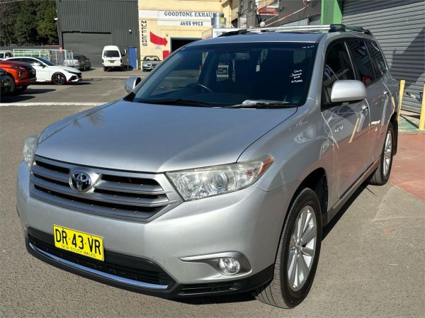 2013 TOYOTA KLUGER 4D WAGON GSU45R MY11 UPGRADE GRANDE (4x4) image