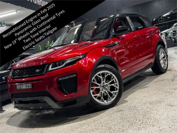 2016 Land Rover Range Rover Evoque Wagon L538 16.5MY TD4 180 HSE Dynamic image