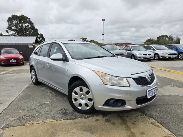 2013 Holden Cruze JH Series II MY13 CD Sportwagon Silver 6 Speed Sports Automatic Wagon image