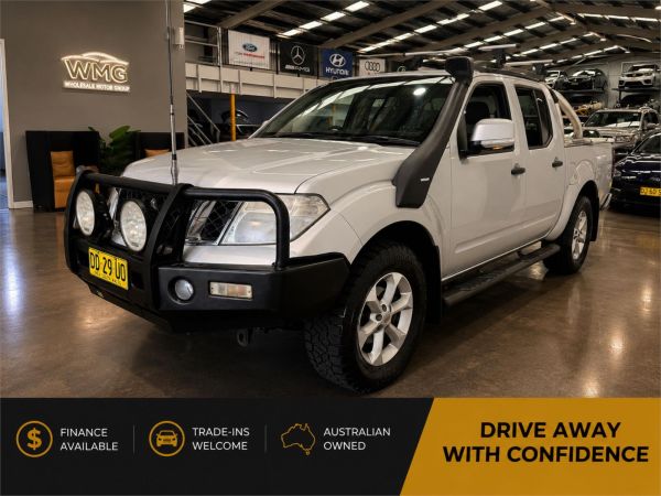 2012 Nissan Navara Utility D40 S6 MY12 ST image