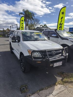 2008 Toyota Hilux GGN25R MY08 SR White 5 Speed Automatic Utility image