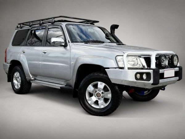 2013 Nissan Patrol Y61 GU 8 ST Silver 4 Speed Automatic Wagon image