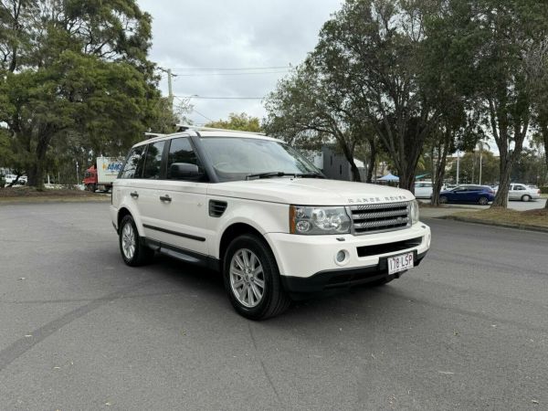 2008 Land Rover Range Rover Sport L320 09MY TDV6 White 6 Speed Sports Automatic Wagon image