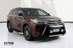 Image for 2018 Toyota KLUGER GRANDE (4x4) GSU55R