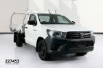 Image for 2018 Toyota HILUX WORKMATE TGN121R MY19 REAR WHEEL DRIVE