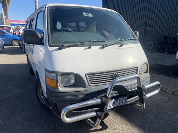 2001 Toyota HiAce RZH113R White 4 Speed Automatic Long Van image