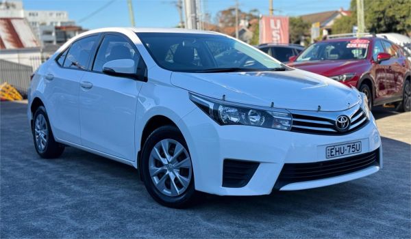 2016 TOYOTA COROLLA 4D SEDAN ZRE172R ASCENT image