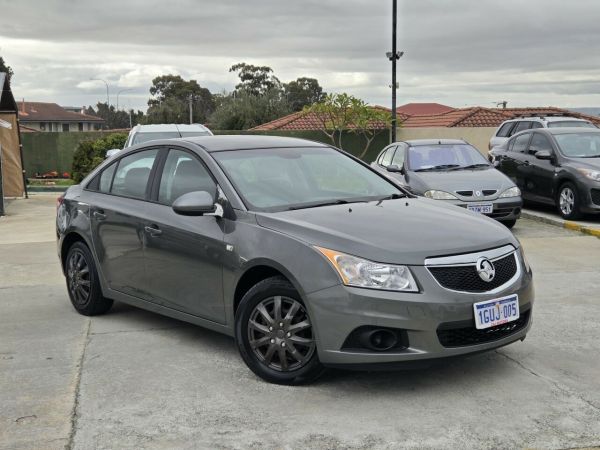 2011 Holden Cruze JG CD Grey 6 Speed Sports Automatic Sedan image