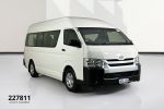 Image for 2015 Toyota HIACE COMMUTER KDH223R MY15 ELWB High Roof