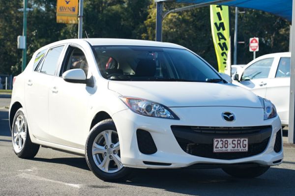 2012 Mazda 3 BL10F2 MY13 Neo Activematic White 5 Speed Sports Automatic Hatchback image