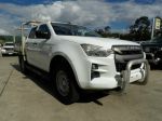 Image for 2020 Isuzu D-MAX RG MY21 SX Crew Cab 4x2 High Ride White 6 Speed Sports Automatic Cab Chassis