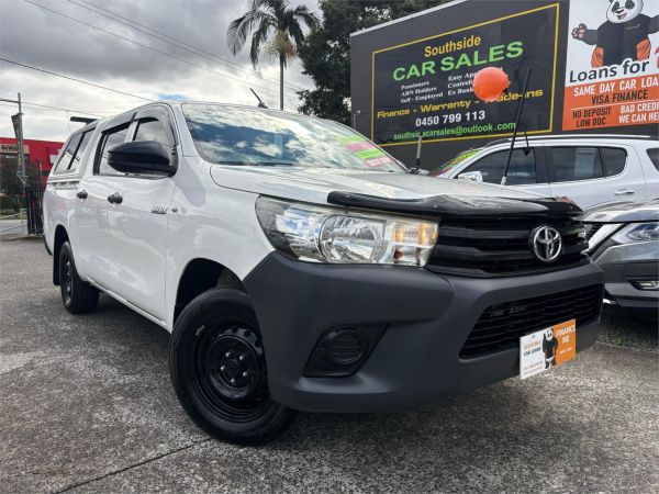 2017 TOYOTA HILUX DUAL CAB UTILITY GUN122R MY17 WORKMATE image