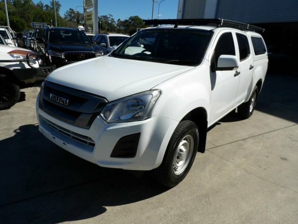 2019 Isuzu D-MAX MY19 SX Crew Cab 4x2 High Ride White 6 Speed Sports Automatic Utility image
