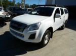 Image for 2019 Isuzu D-MAX MY19 SX Crew Cab 4x2 High Ride White 6 Speed Sports Automatic Utility