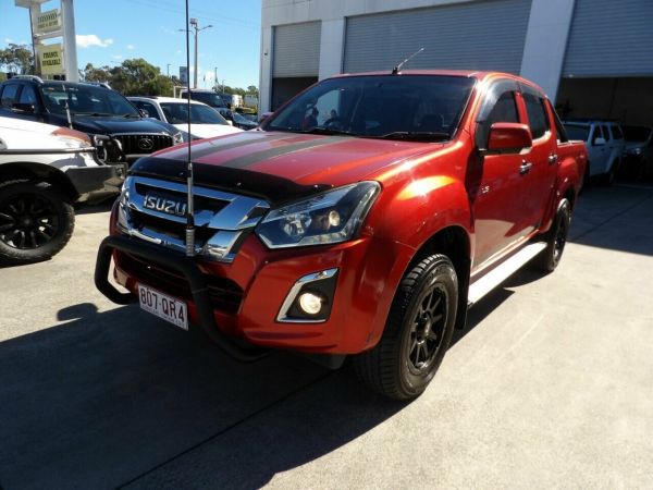 2017 Isuzu D-MAX MY17 LS-M Crew Cab Red 6 Speed Sports Automatic Utility image