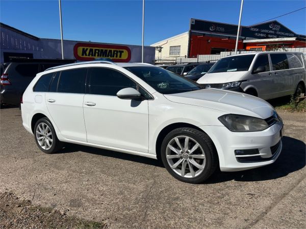2014 VOLKSWAGEN GOLF 4D WAGON AU MY14 110 TDI HIGHLINE image
