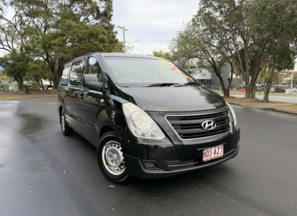 2015 Hyundai iLOAD TQ3-V Series II MY16 Black 5 Speed Automatic Van image