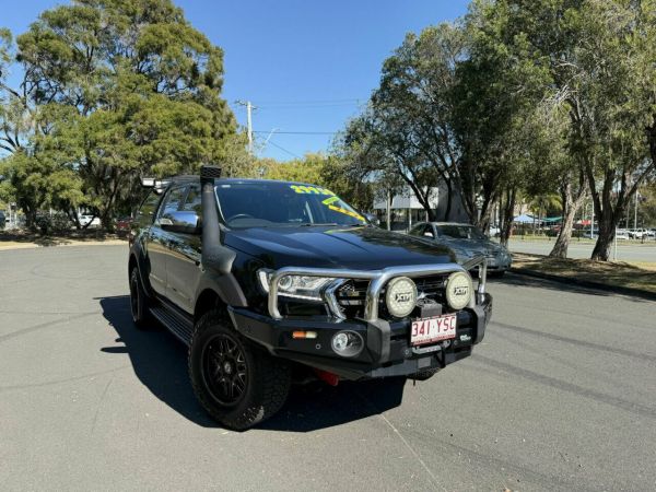 2018 Ford Ranger PX MkIII 2019.00MY XLT Black 10 Speed Sports Automatic Double Cab image
