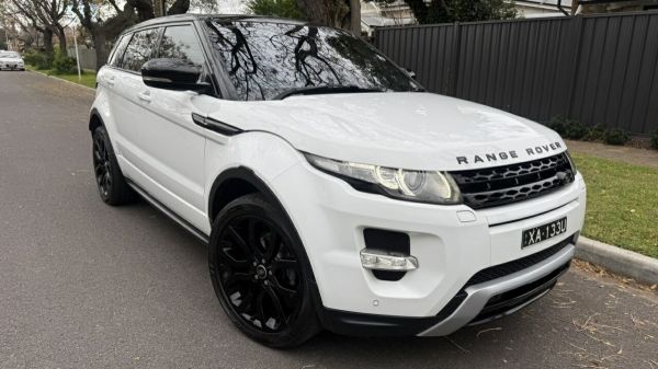 2013 Land Rover Evoque LV TD4 Prestige White Diamond 6 Speed Automatic Wagon image