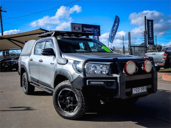 2018 TOYOTA HILUX DUAL CAB UTILITY GUN126R RUGGED (4x4) image