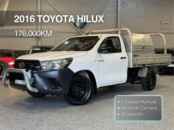 2016 Toyota Hilux Cab Chassis TGN121R Workmate image