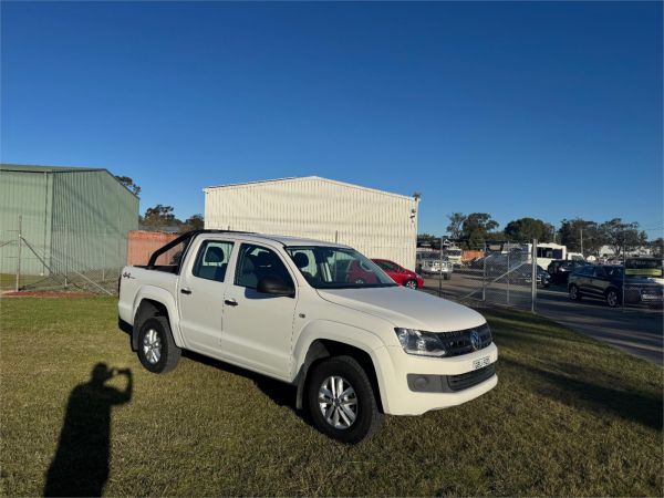 2015 VOLKSWAGEN AMAROK DUAL CAB UTILITY 2H MY15 TDI420 CORE EDITION (4x4) image
