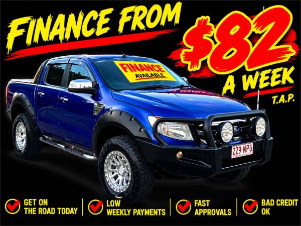 2014 FORD RANGER DUAL CAB UTILITY PX XLT 3.2 (4x4) image