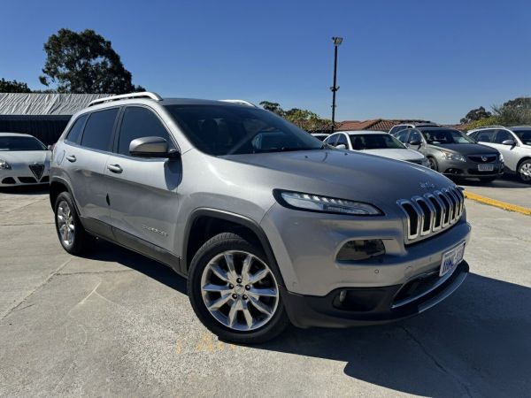 2014 Jeep Cherokee KL Limited Silver 9 Speed Sports Automatic Wagon image
