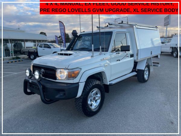 2018 Toyota Landcruiser Cab Chassis VDJ79R GX image