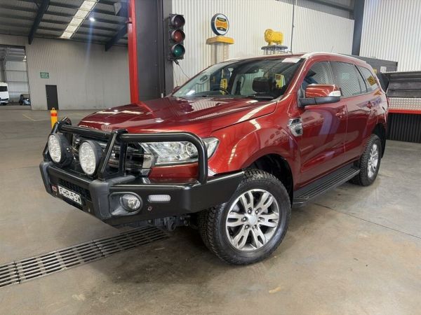 2015 Ford Everest UA Trend Red 6 Speed Automatic SUV image