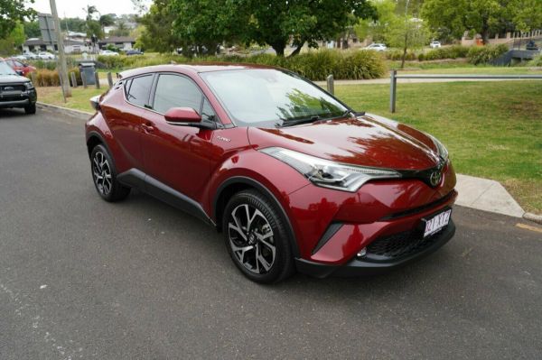 2017 Toyota C-HR NGX10R Update Koba (2WD) Maroon Continuous Variable Wagon image