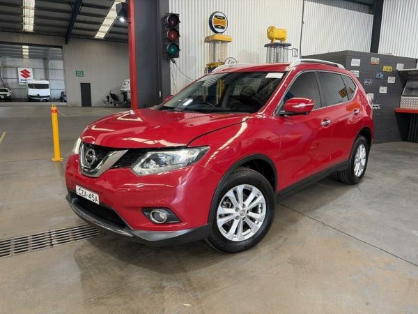2015 Nissan X-Trail T32 ST-L (FWD) Red Continuous Variable Wagon image