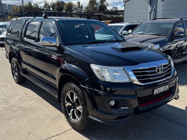 2014 Toyota Hilux Utility KUN26R MY14 Black Limited Edition image