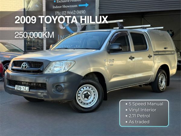 2009 Toyota Hilux Utility TGN16R MY10 Workmate image