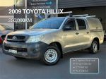 Image for 2009 Toyota Hilux Utility TGN16R MY10 Workmate
