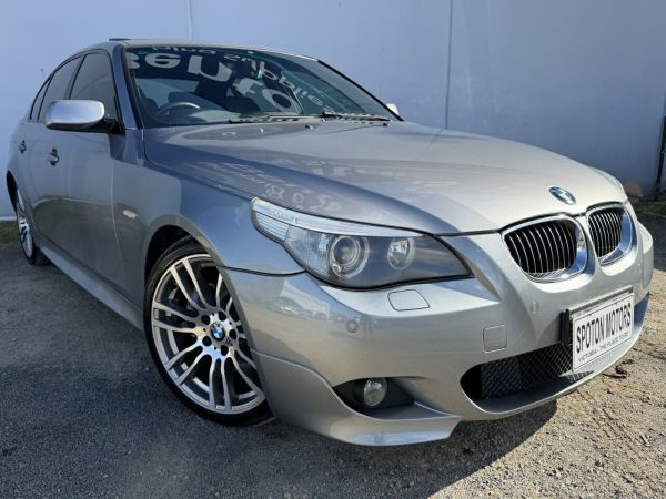 2005 BMW 550i E60 Silver 6 Speed Auto Steptronic Sedan image