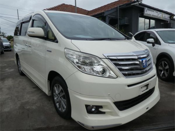2012 TOYOTA ALPHARD 5D WAGON ATH20 SR image