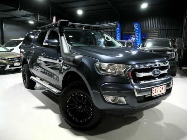 2015 Ford Ranger PX MkII XLT Super Cab Grey 6 Speed Sports Automatic Utility image