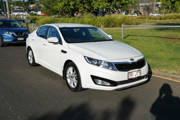 2012 Kia Optima TF SI White 6 Speed Automatic Sedan image