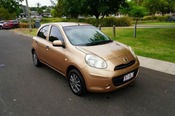 2011 Nissan Micra K13 ST Brown 5 Speed Manual Hatchback image