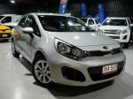 Image for 2012 Kia Rio UB MY12 S Beige 6 Speed Manual Hatchback