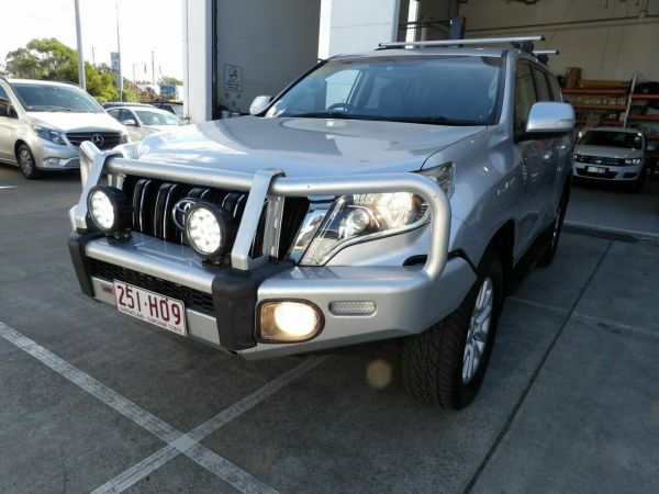 2017 Toyota Landcruiser Prado GDJ150R Altitude Silver 6 Speed Sports Automatic Wagon image