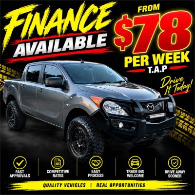 2013 MAZDA BT-50 DUAL CAB UTILITY XT (4x4) image