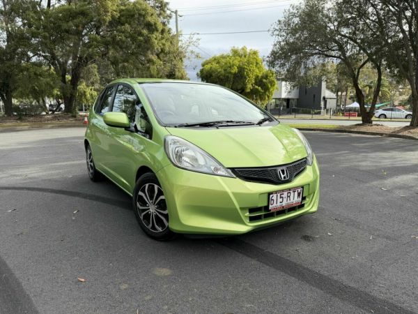 2011 Honda Jazz GE MY12 GLi Green 5 Speed Automatic Hatchback image