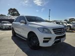 Image for 2015 Mercedes-Benz M-Class W166 805MY ML250 BlueTEC 7G-Tronic + White 7 Speed Sports Automatic Wagon